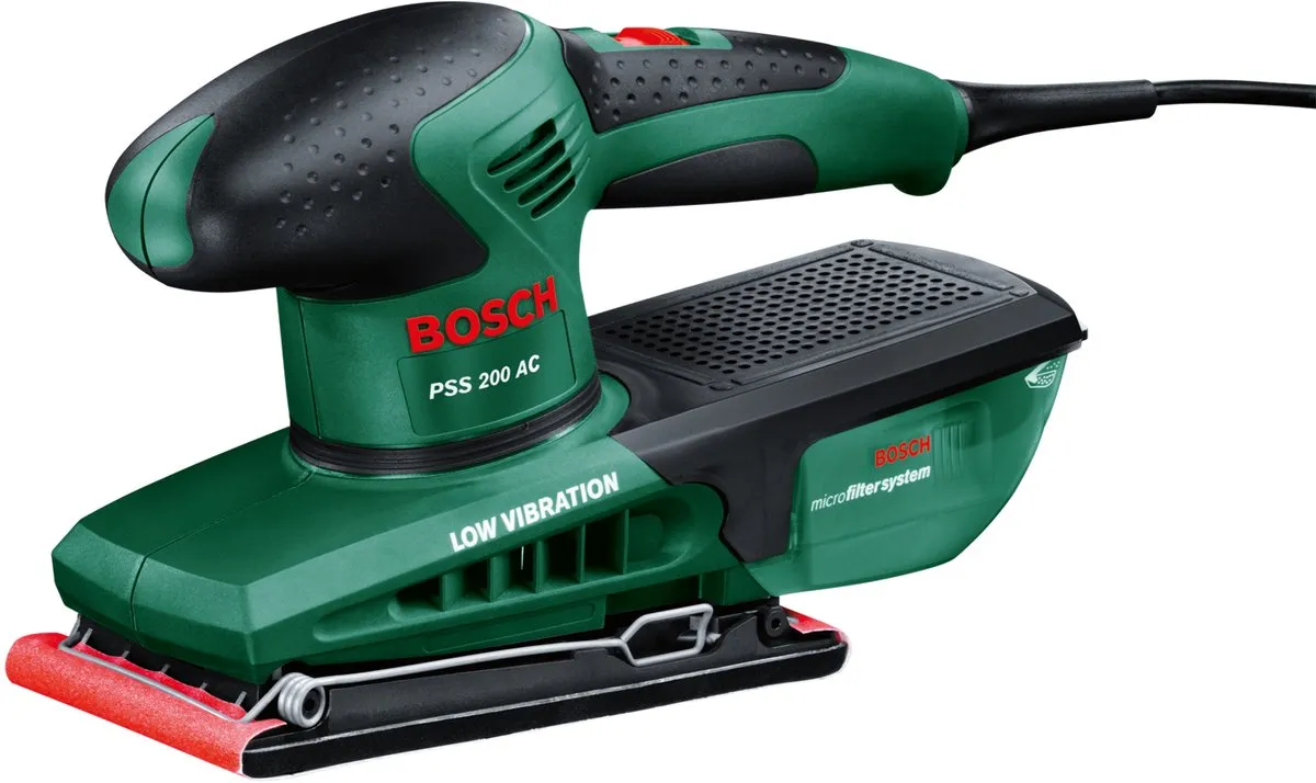 Bosch PSS 200 AC Vlakschuurmachine - 200 W
