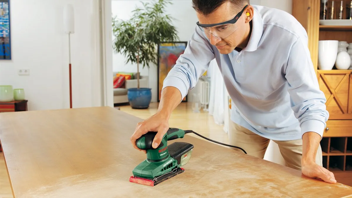 Bosch PSS 200 AC Vlakschuurmachine - 200 W