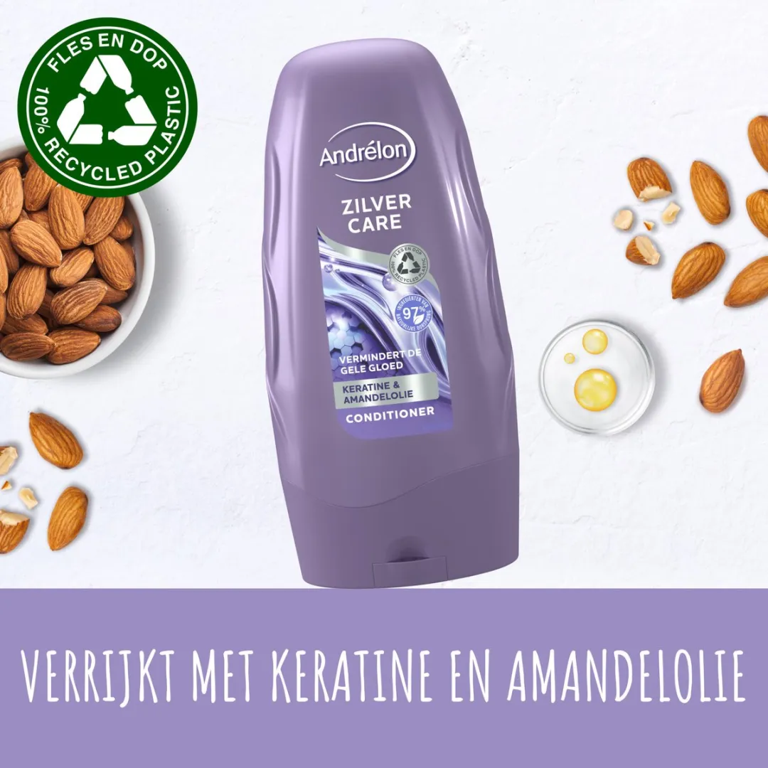 Andrélon Conditioner Zilver Care 6x250ml - Gekleurd haar