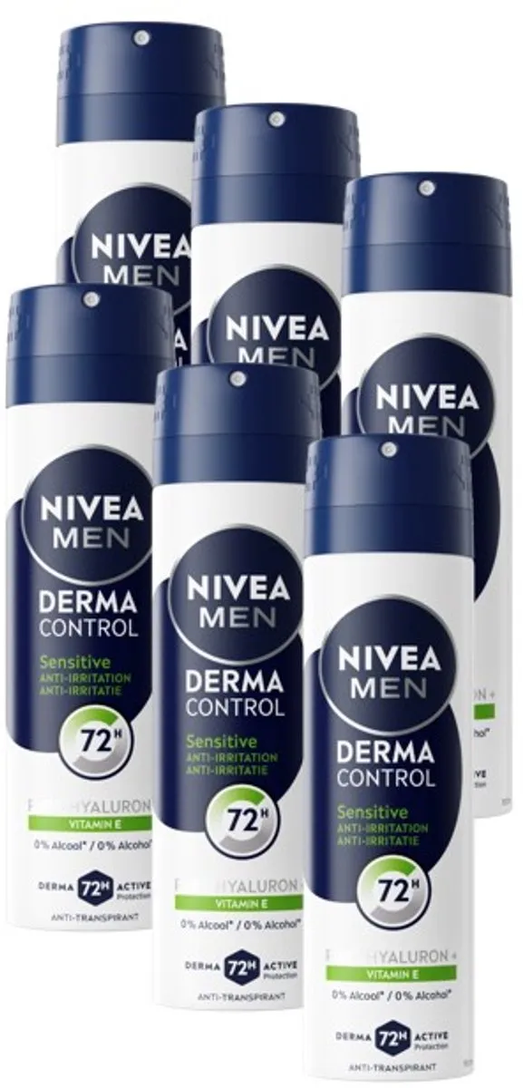 NIVEA MEN Derma Control Sensitive Anti-Transpirant Roller