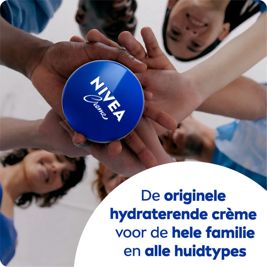NIVEA Crème Blik 4x150ml - 600ml - 48U Hydraterende Bodycrème