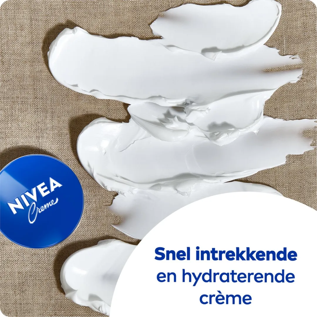 NIVEA Crème Blik 4x150ml - 600ml - 48U Hydraterende Bodycrème