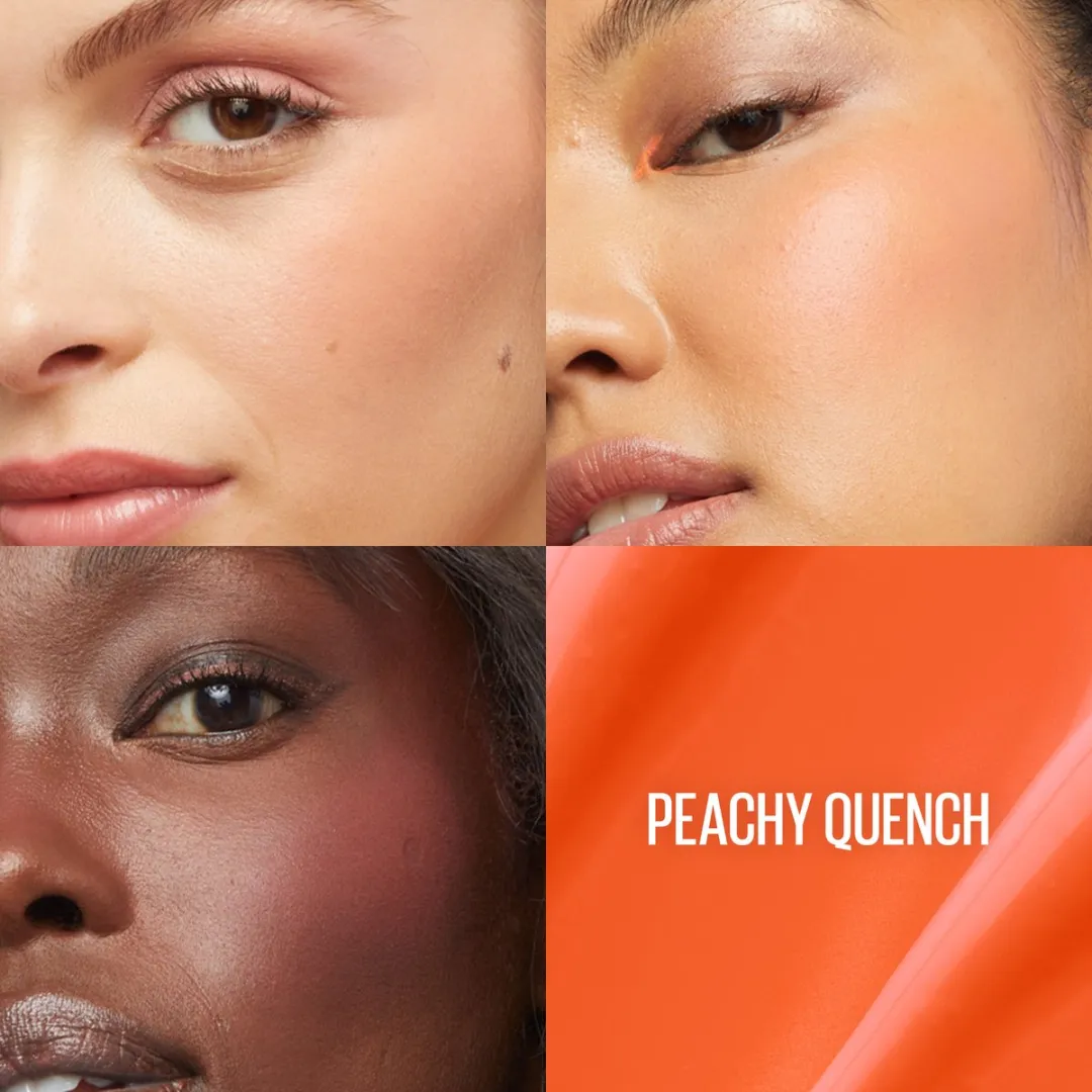 Maybelline New York Sunkissed Liquid Glow Blush Peachy Quench - 4.7ml