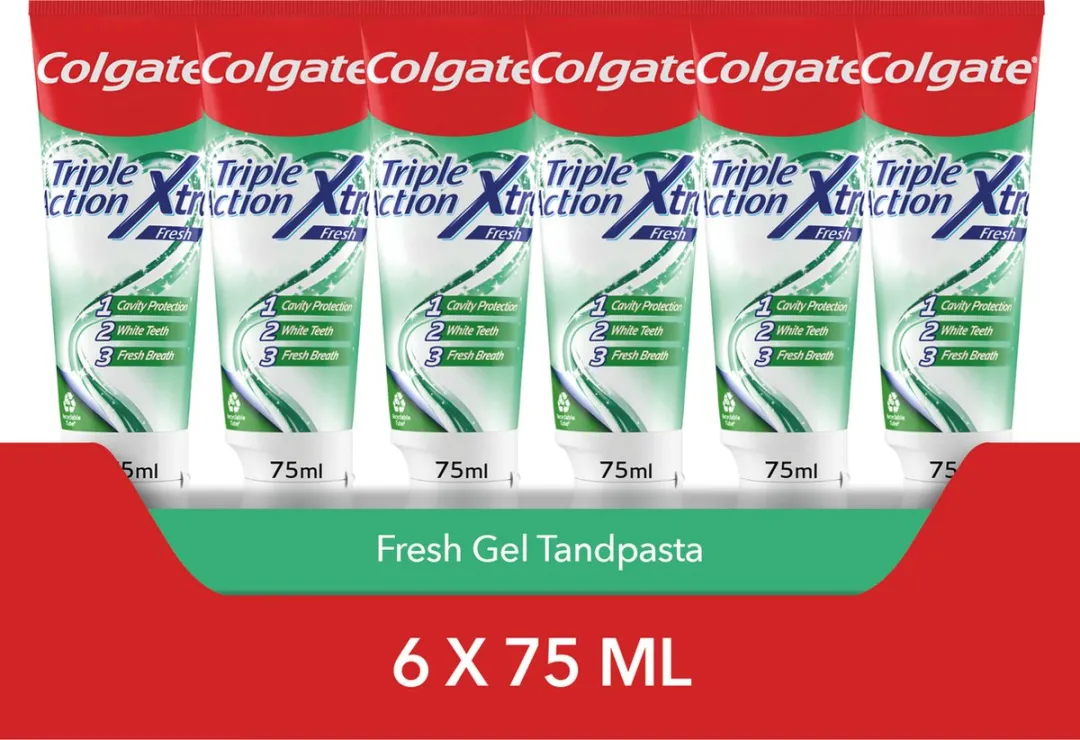 Colgate Triple Action Xtra Fresh Tandpasta 20 Stuks