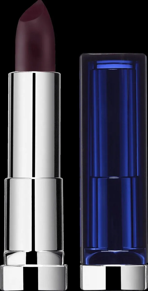Maybelline Color Sensational Lipstick 887 Blackest Berry - Zwart