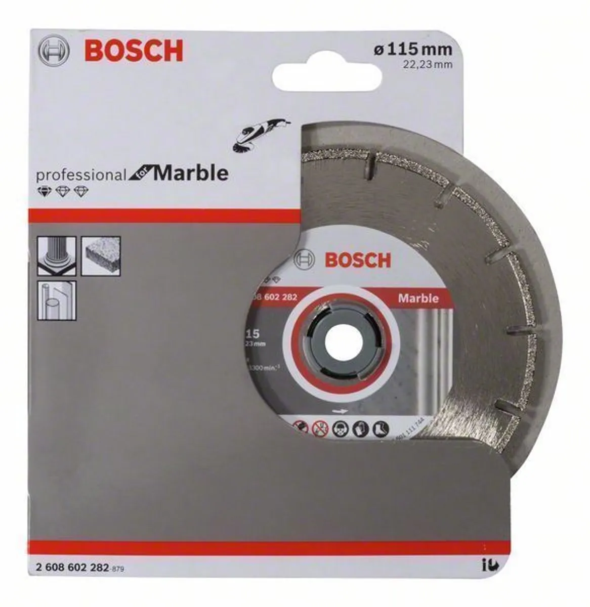 Bosch Diamantdoorslijpschijf Standard Marble 115mm - 22,23mm as
