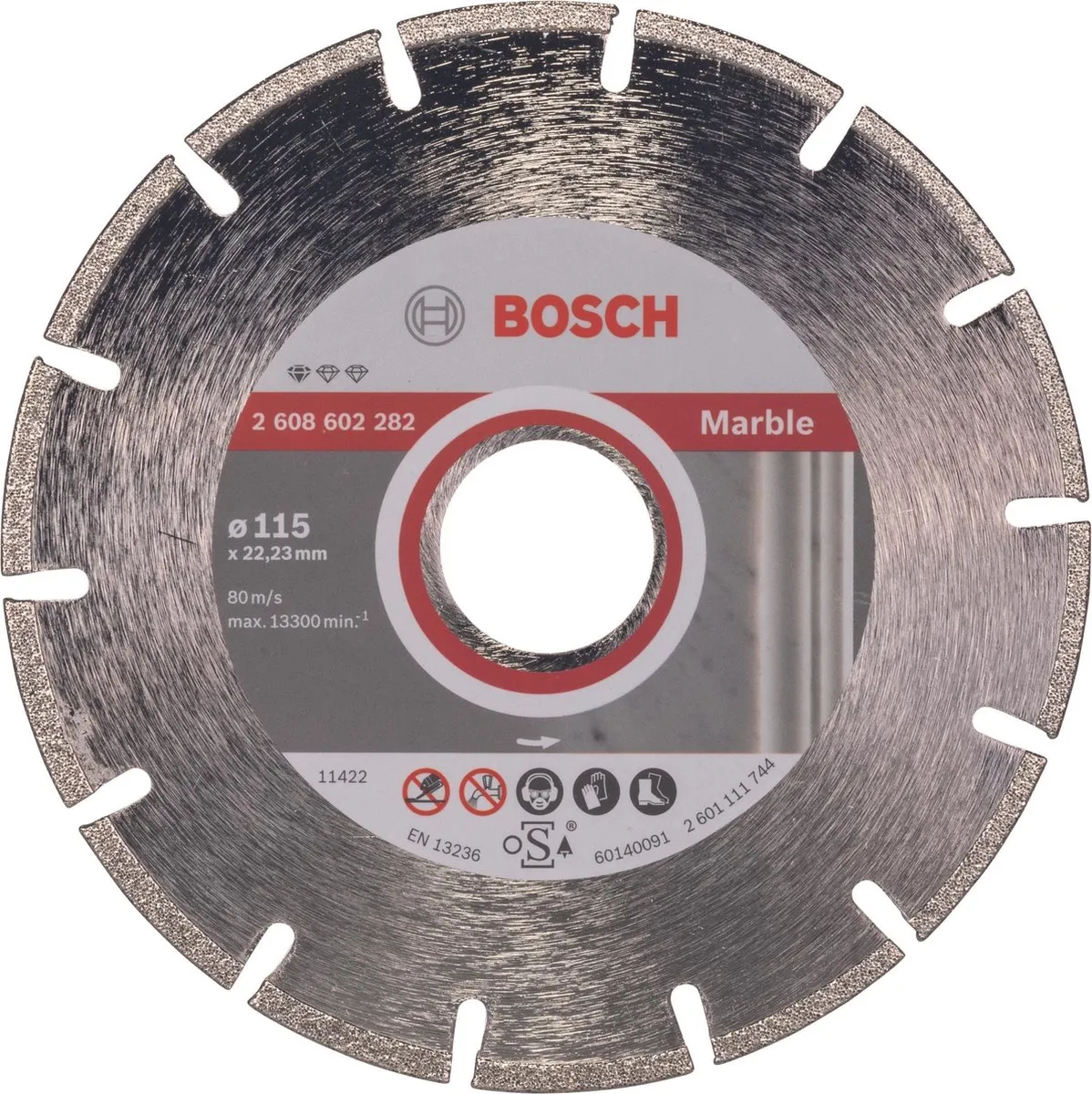 Bosch Diamantdoorslijpschijf Standard Marble 115mm