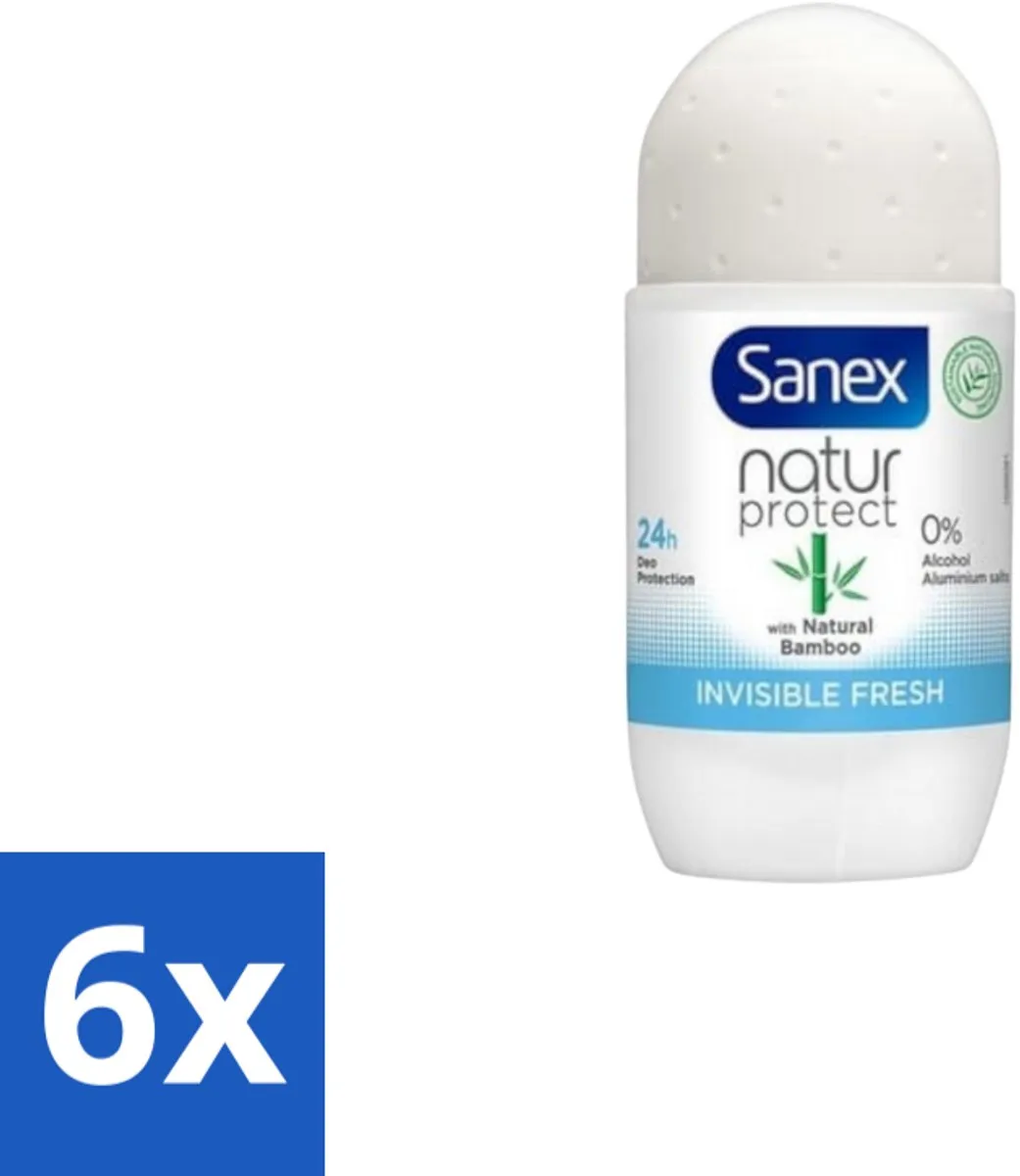Sanex Deo Roll-on Bamboo Invisible Fresh 50ml