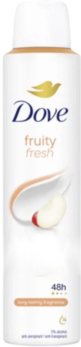 Dove Deodorant Spray Fruity Fresh 200ml - 3 Stuks