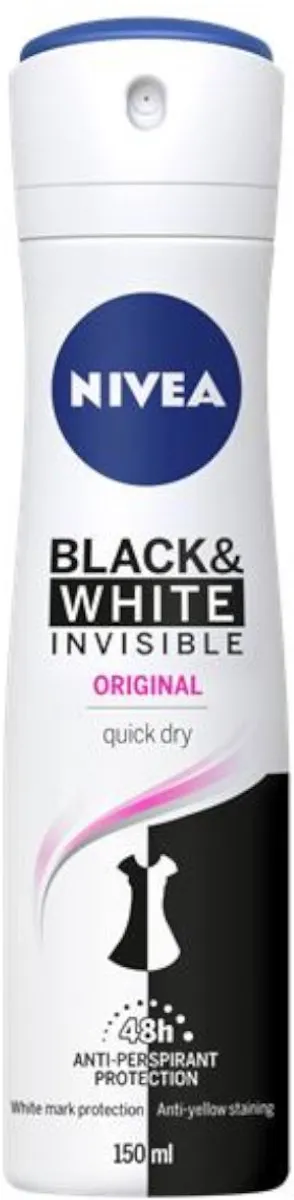 NIVEA Invisible Deospray 150ml - 48 Uur