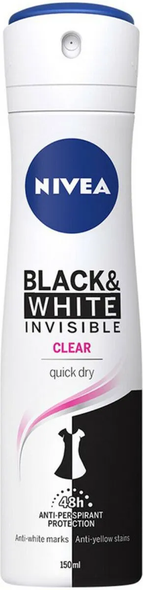 NIVEA Invisible Deospray 150ml - 48 Uur