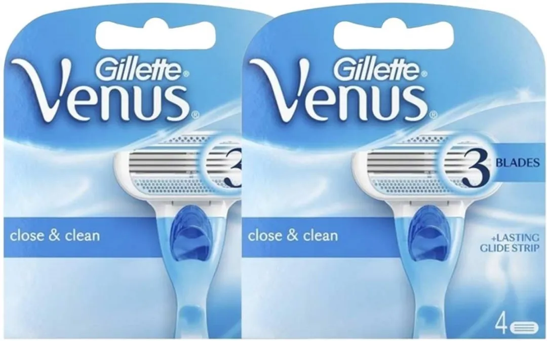 Gillette Venus Smooth Blauw - 12 Navulmesjes - 3 Bladen