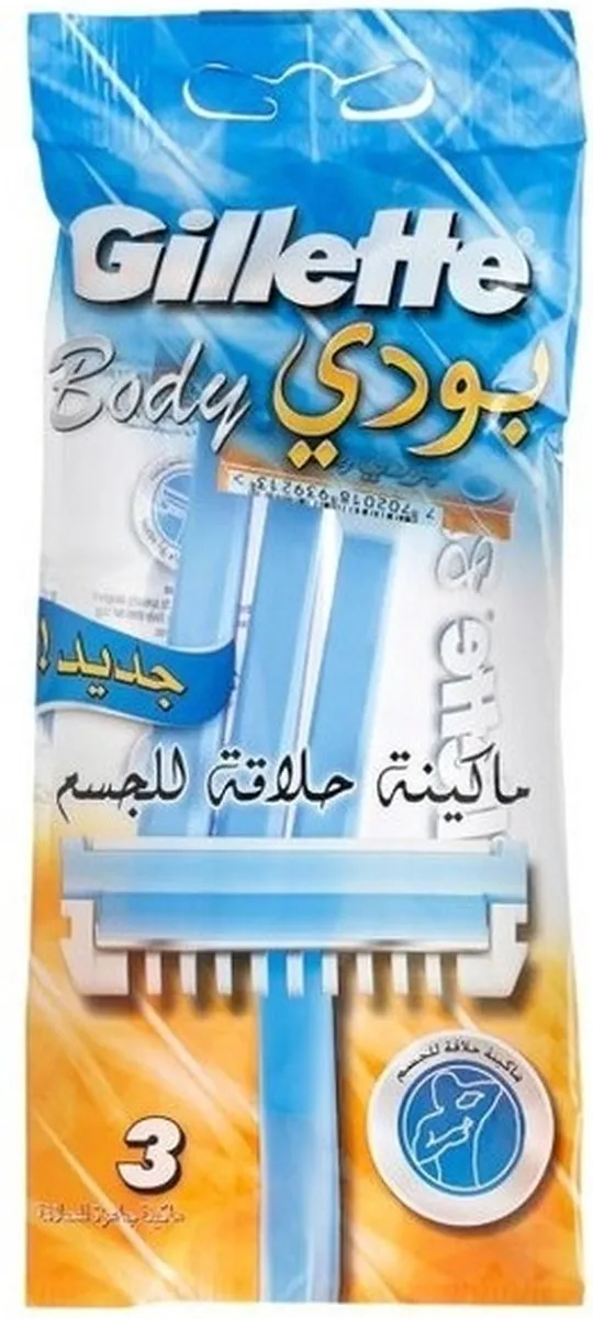 Gillette Body Wegwerpscheermesjes 3 Stuks