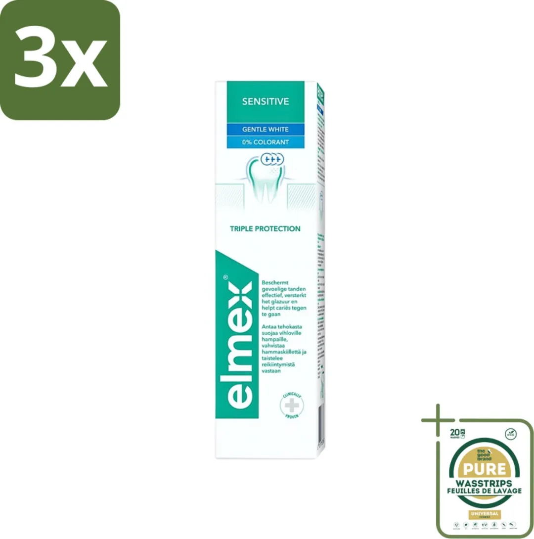 Elmex Sensitive Whitening Tandpasta 225ml