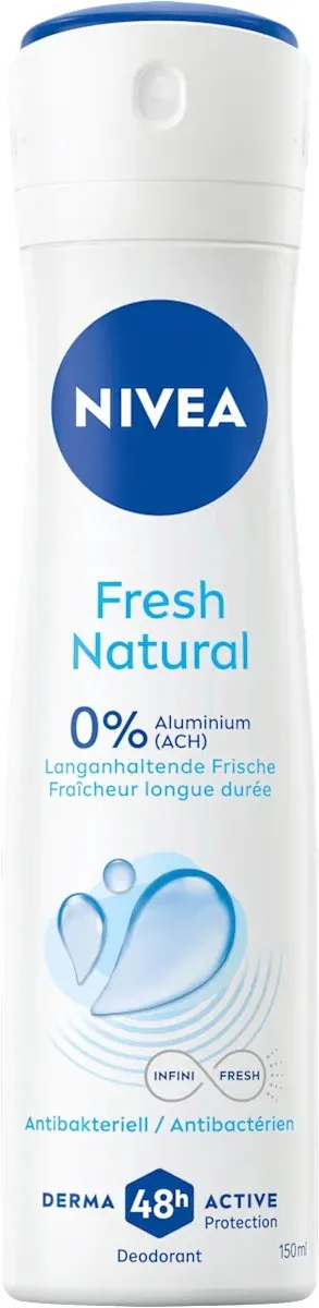 NIVEA Fresh Natural Deodorant Spray 150ml