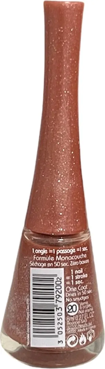 Bourjois 1 Sconde Nagellak 20 - Blush bruin 10ml