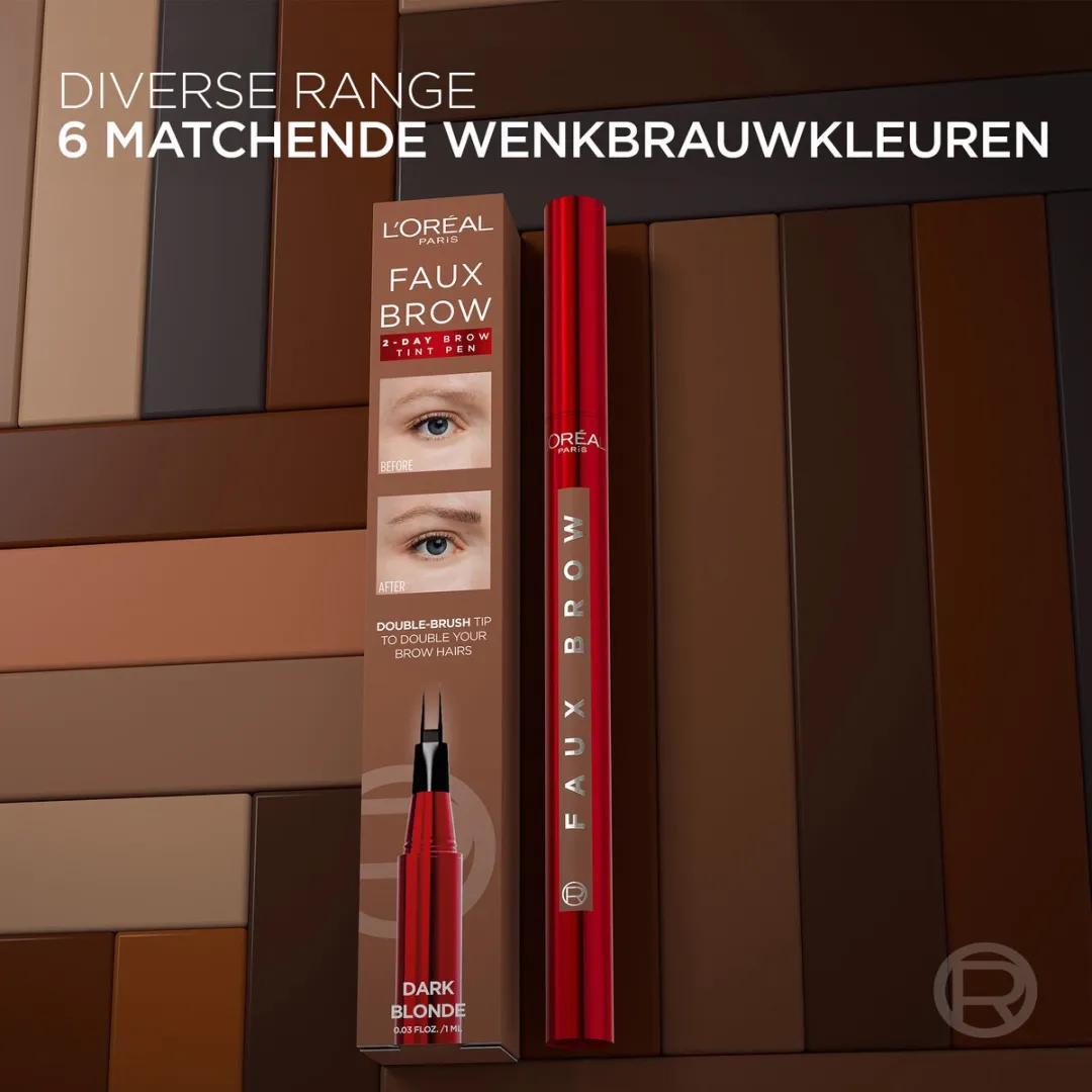L'Oréal Paris Infaillible Faux Brow Wenkbrauwpotlood 391 Dark Blonde - 1ml