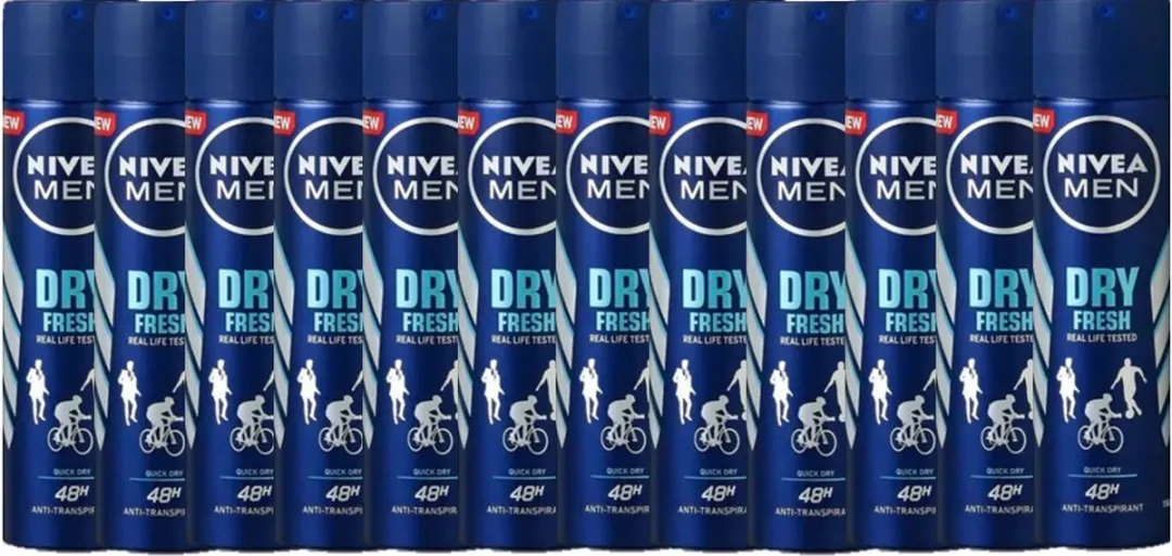 NIVEA MEN Dry Fresh Deodorant Spray 12x150ml