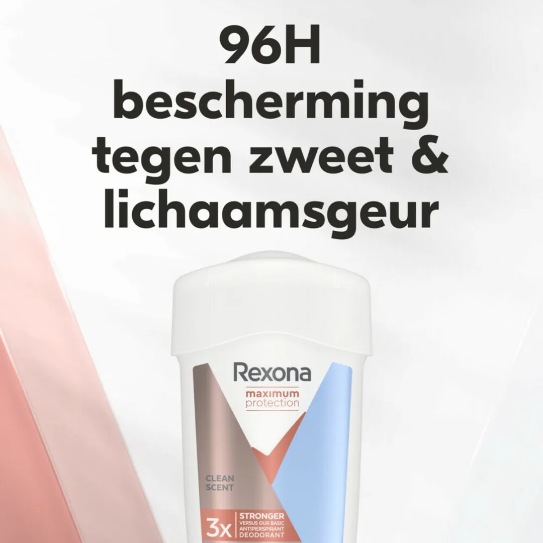Rexona Deodorant Stick Maximum Protection Clean Scent - 2x45ml