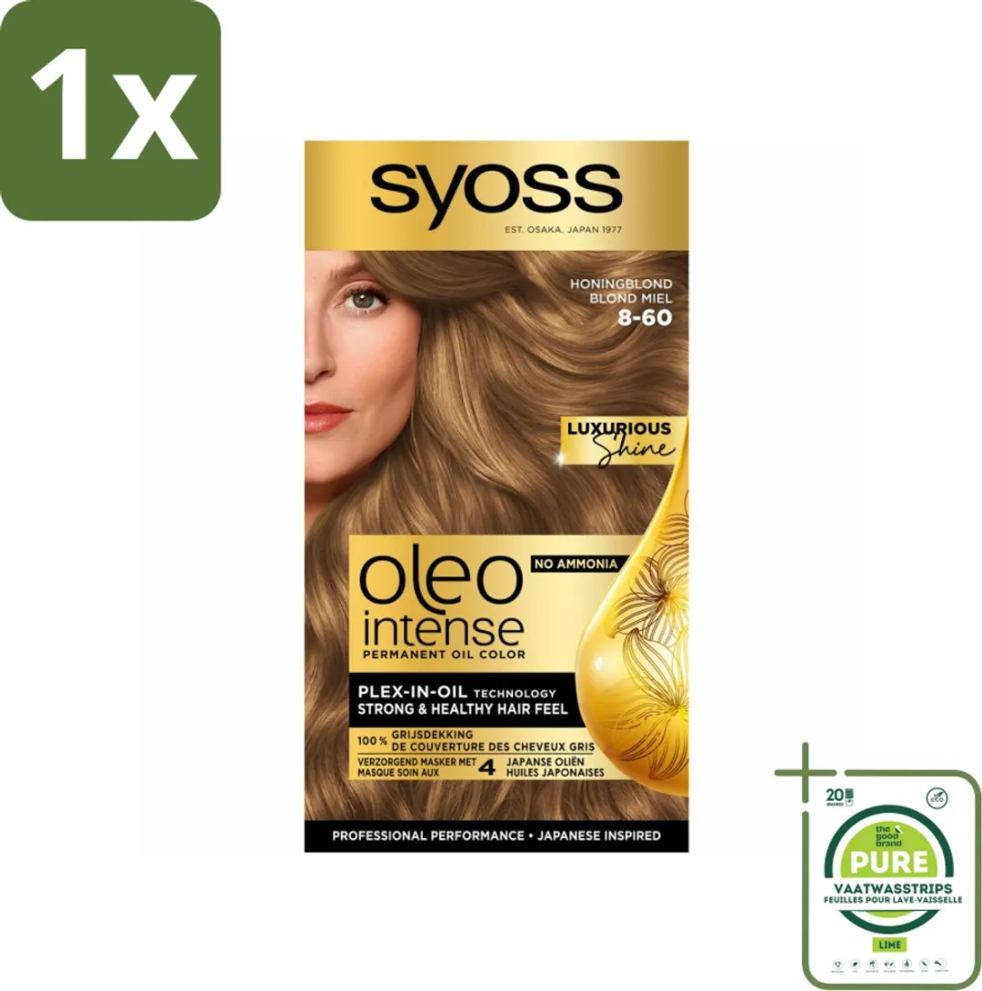 SYOSS Oleo Intense 8-60 Honingblond Haarverf 115ml