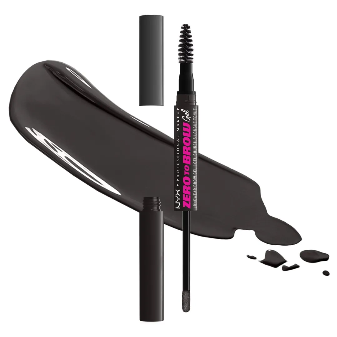 NYX Zero To Brow Wenkbrauwgel - 42ml - Zwart