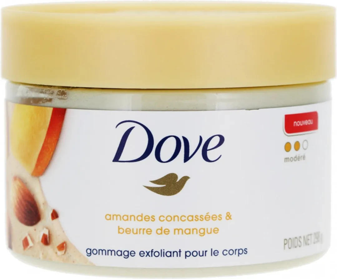 Dove Crushed Almond & Mango Butter Exfoliërende Lichaamscrub 298g