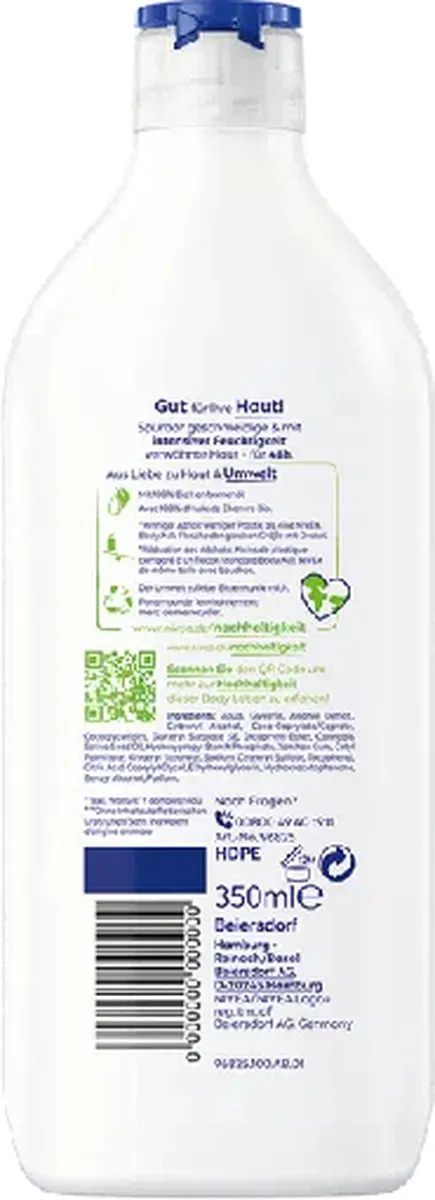 NIVEA Naturally Good Hennepzaadolie Bodylotion 350ml