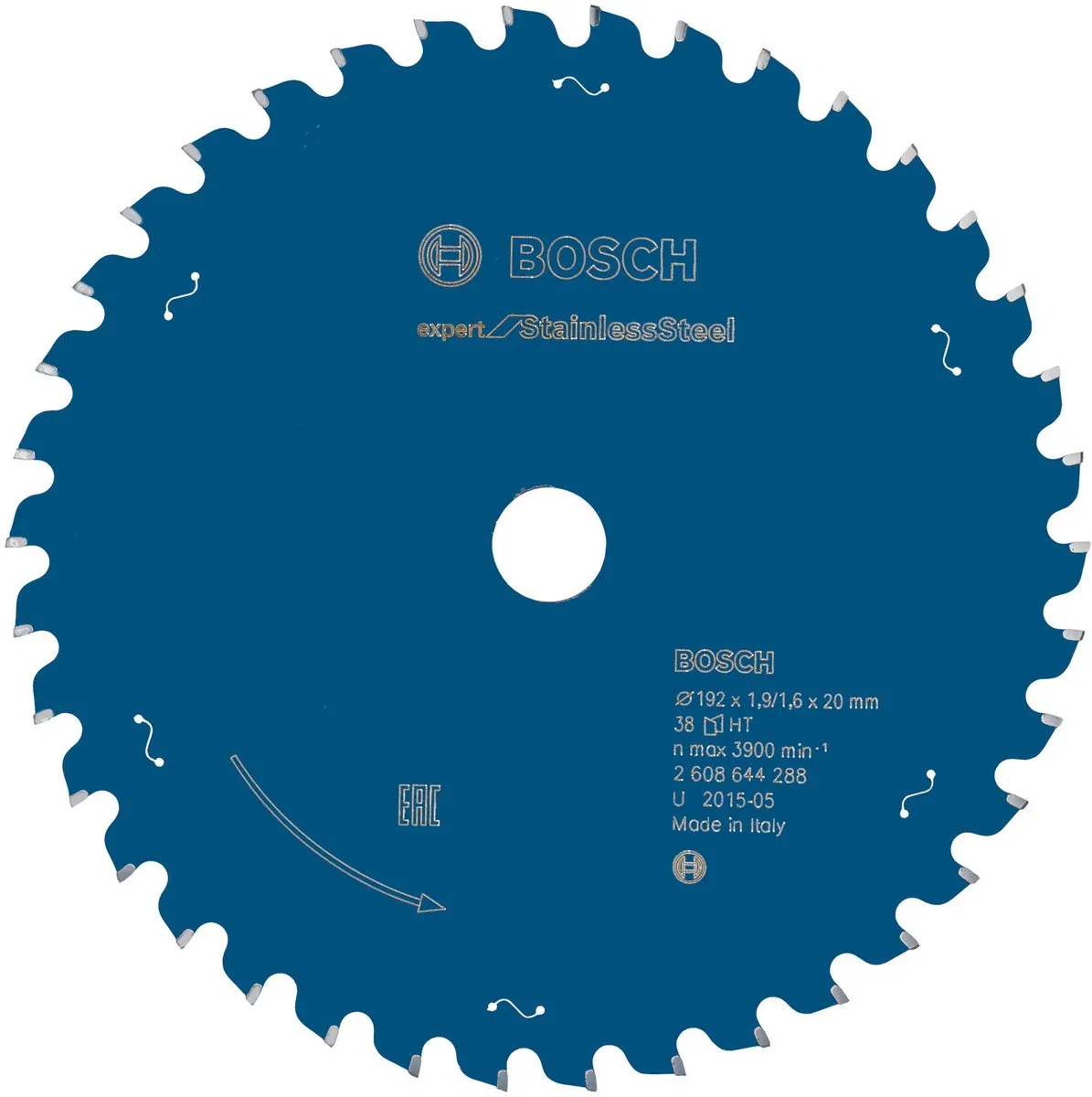 Bosch Cirkelzb Expert StainlessSteel 192X20X1 Zaagblad