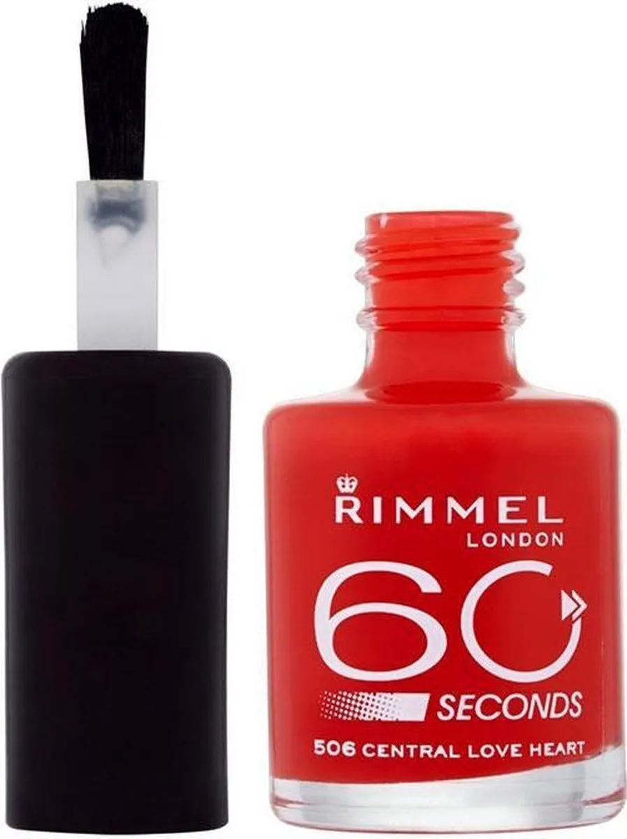Rimmel London 60 Seconds Finish Nagellak 200 Princess Pink - 8ml