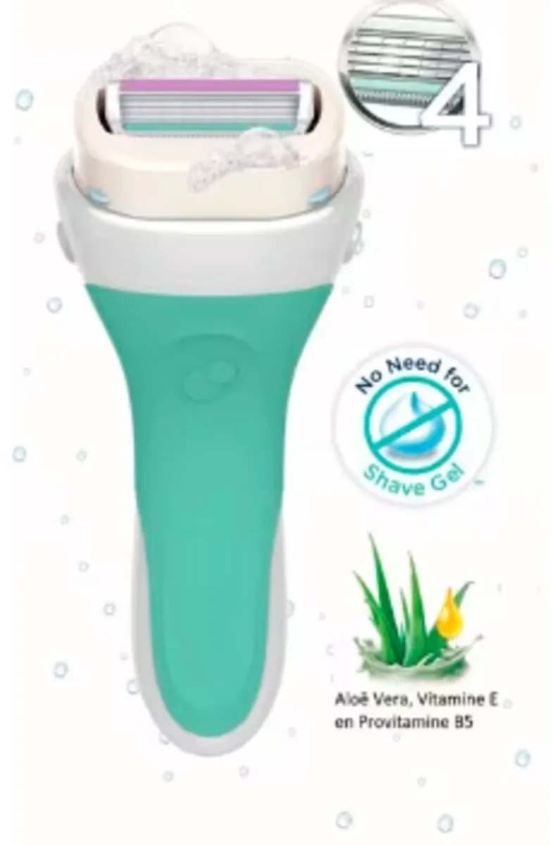 Wilkinson Intuition Navulmesjes 2-in-1 Sensitive Care 6 Stuks - Groen/Wit