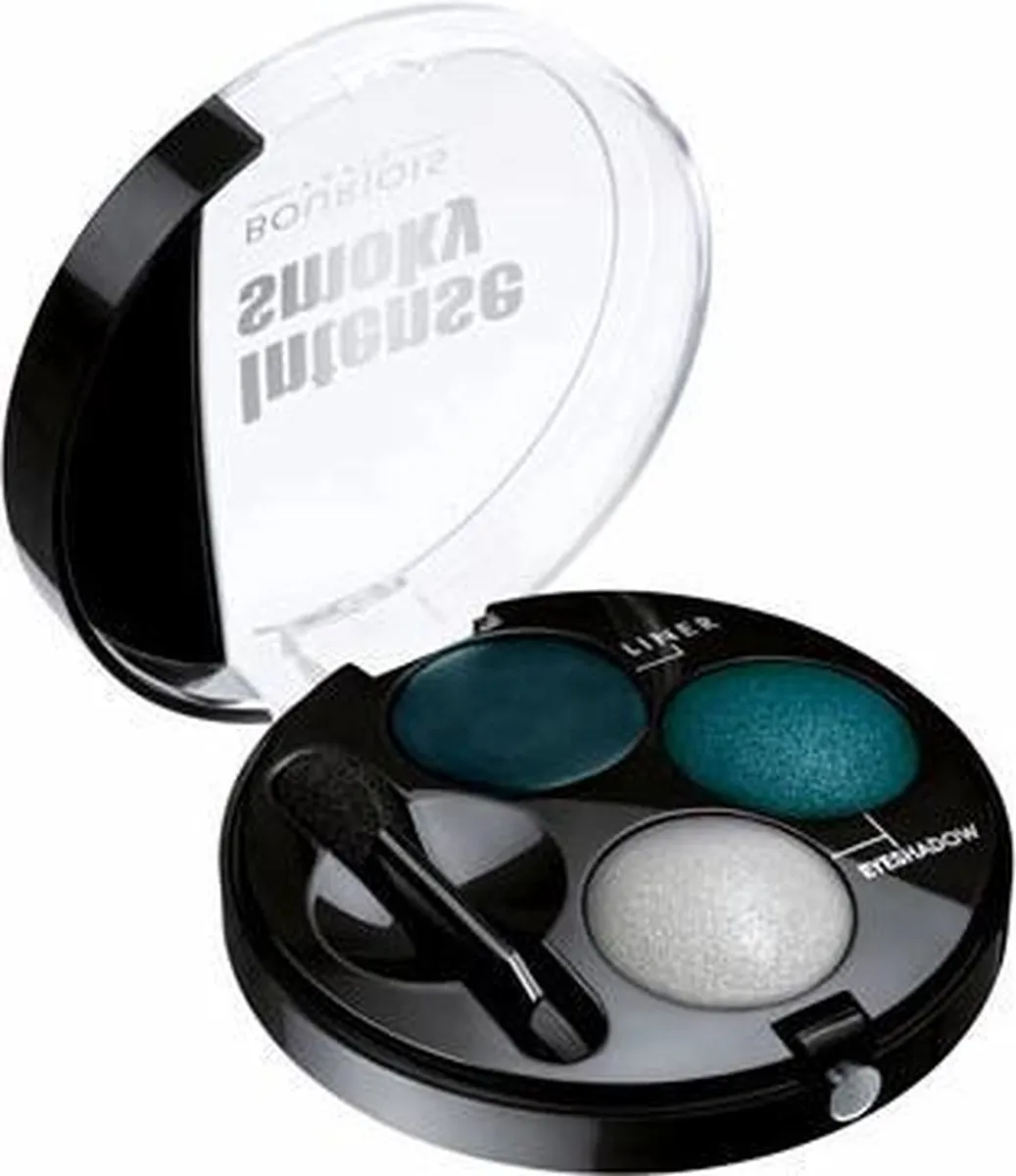 Bourjois Intense Smoky Eyes Oogschaduw 63 Paon Élégant - 4 Stuks