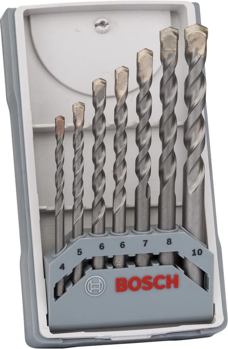 Bosch CYL-3 7-delige Betonborenset 4-10mm