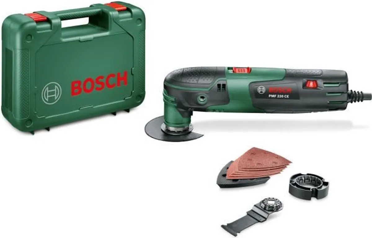 Bosch PMF 220 CE Multitool - 220W - 7 Accessoires