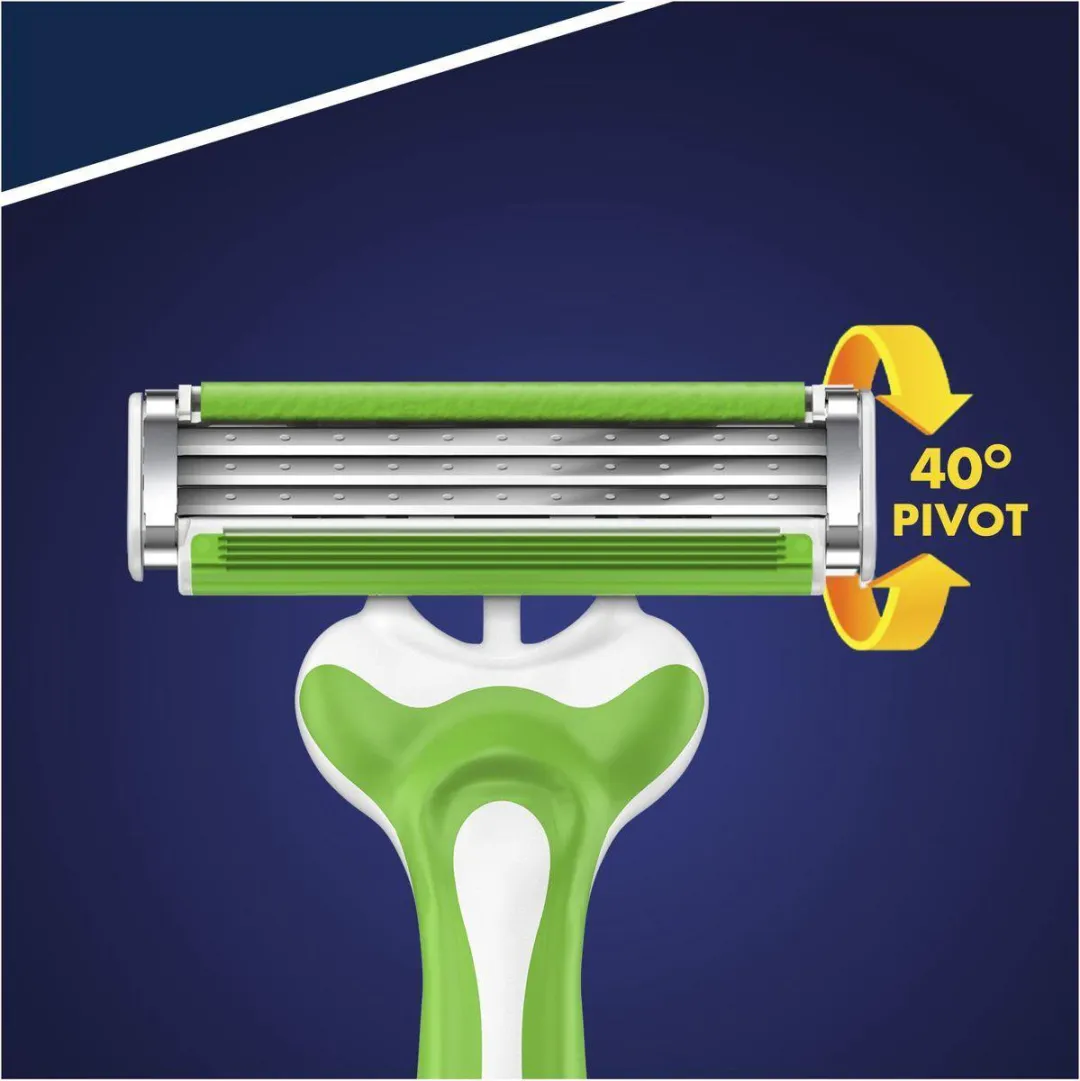 Gillette Sensor 3 Sensitive Comfortgel Wegwerpmesjes - 5 Stuks - afbeelding 6 van 6