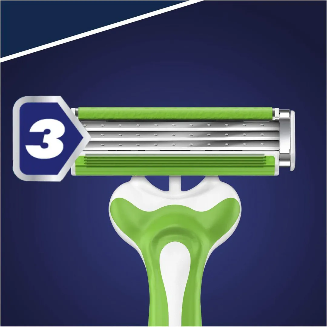 Gillette Sensor 3 Sensitive Comfortgel Wegwerpmesjes - 5 Stuks
