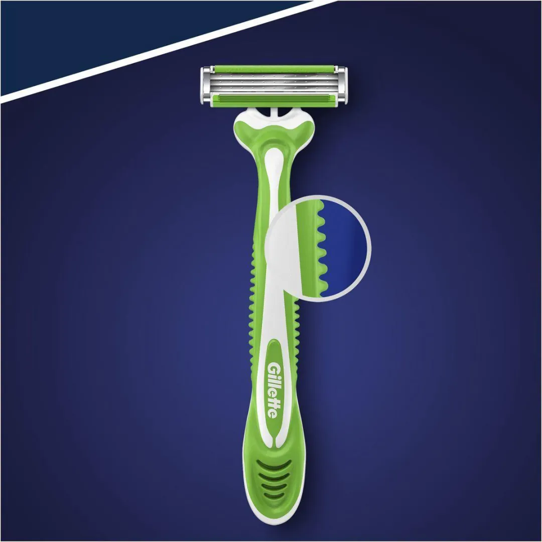 Gillette Sensor 3 Sensitive Comfortgel Wegwerpmesjes - 5 Stuks