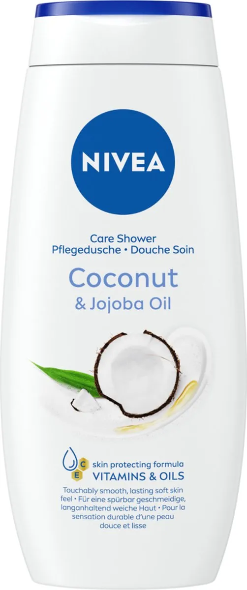 NIVEA Coconut & Jojoba Douchecrème 250ml - 6 Stuks