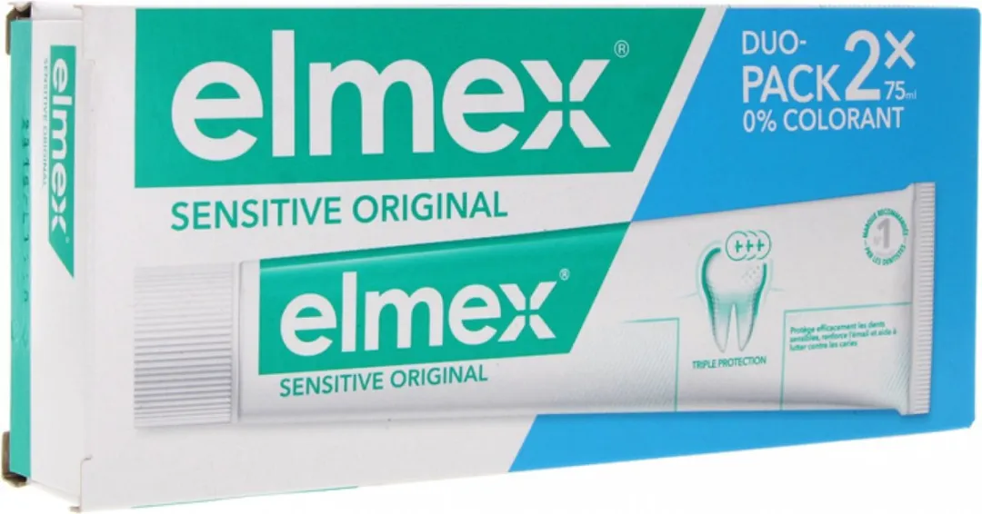 Elmex Sensitive Original Tandpasta 2x75ml