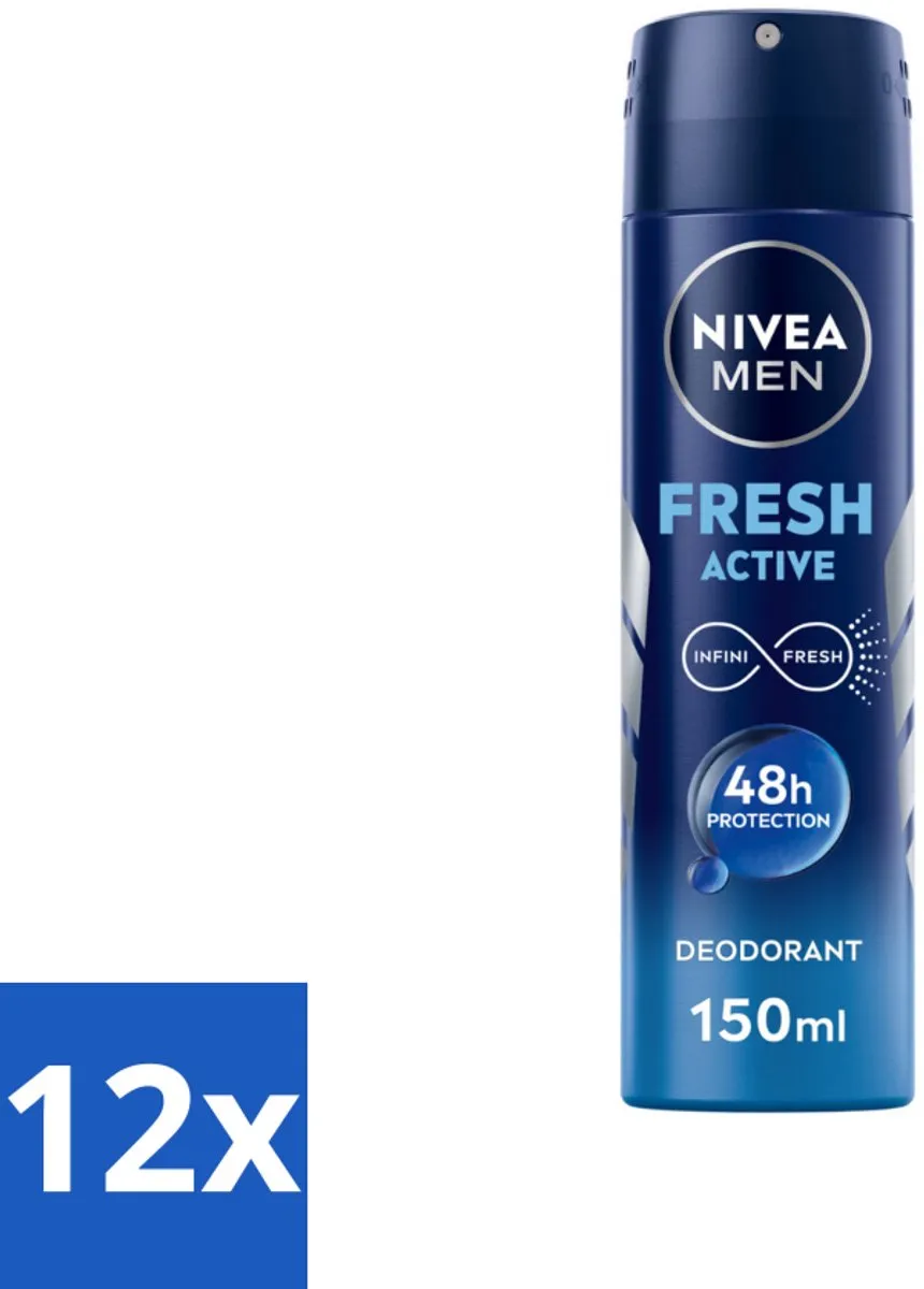 NIVEA MEN Fresh Active Deodorant Spray 150ml