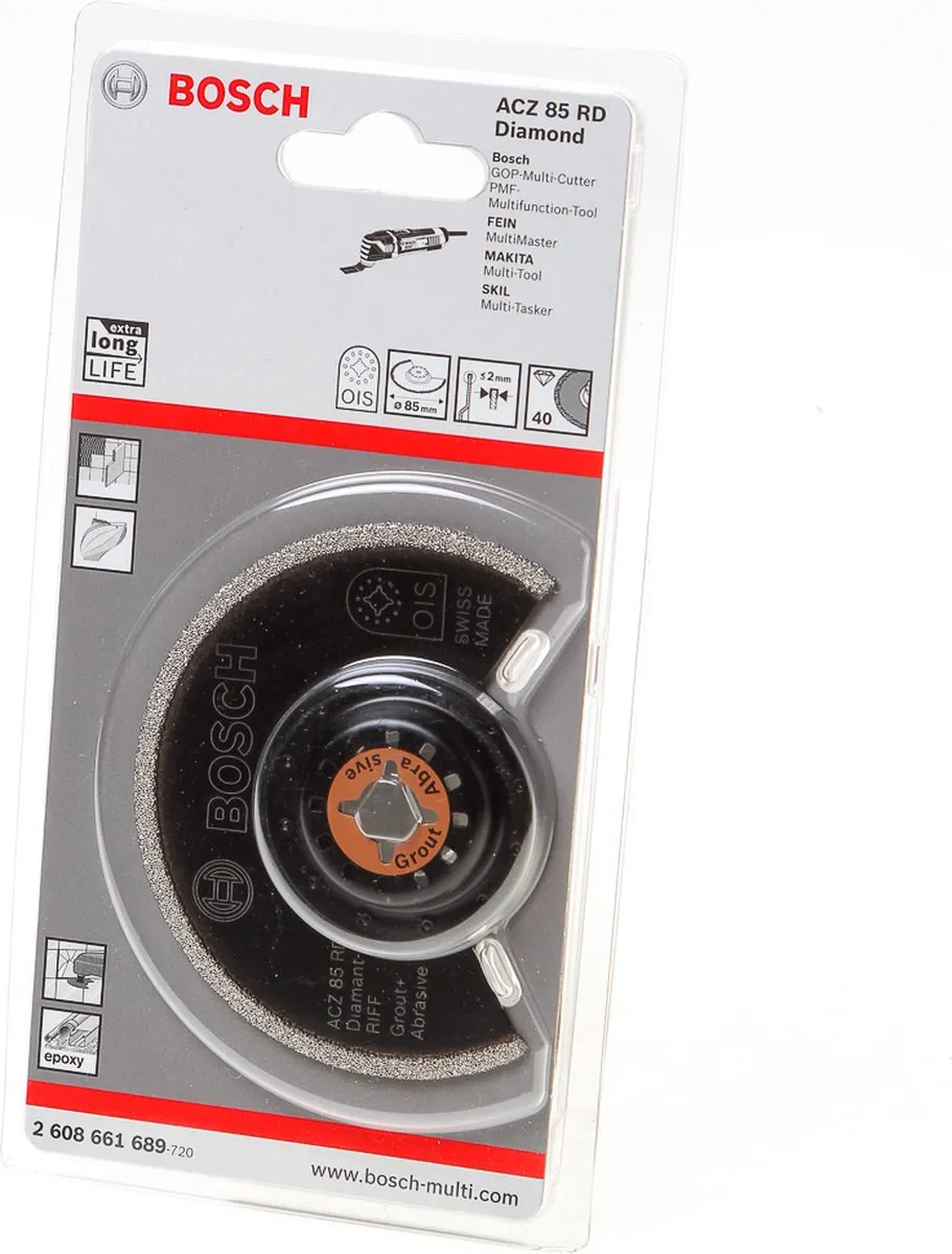 Bosch Diamant-RIFF ACZ 85 RD Segmentzaagblad 85mm - Oscillerend