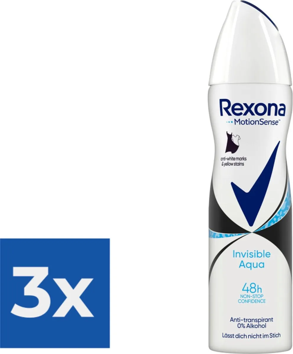 Rexona Deospray Invisible Aqua 450ml