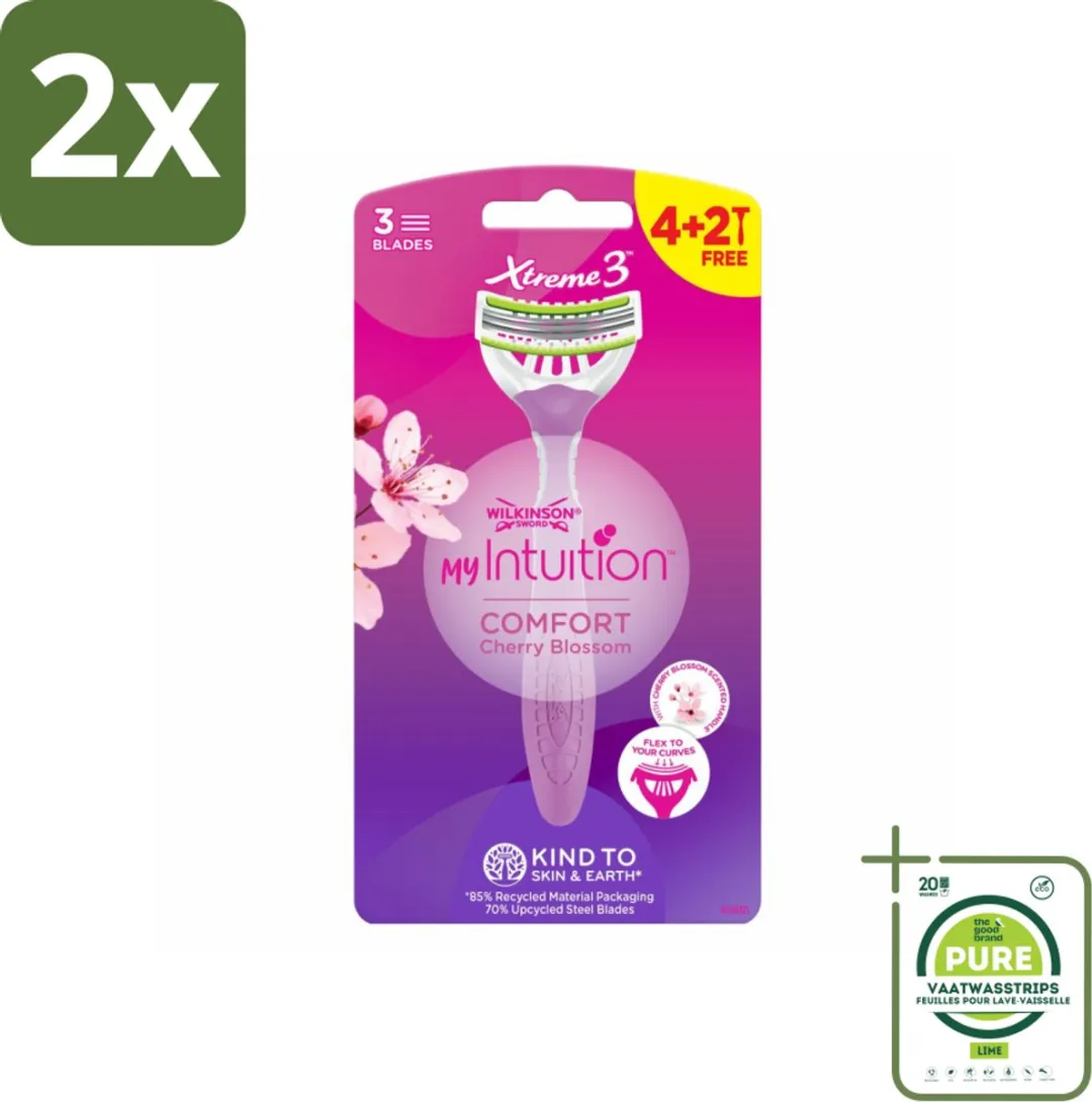 Wilkinson Sword Xtreme 3 My Intuition Wegwerpscheermesjes 6 Stuks