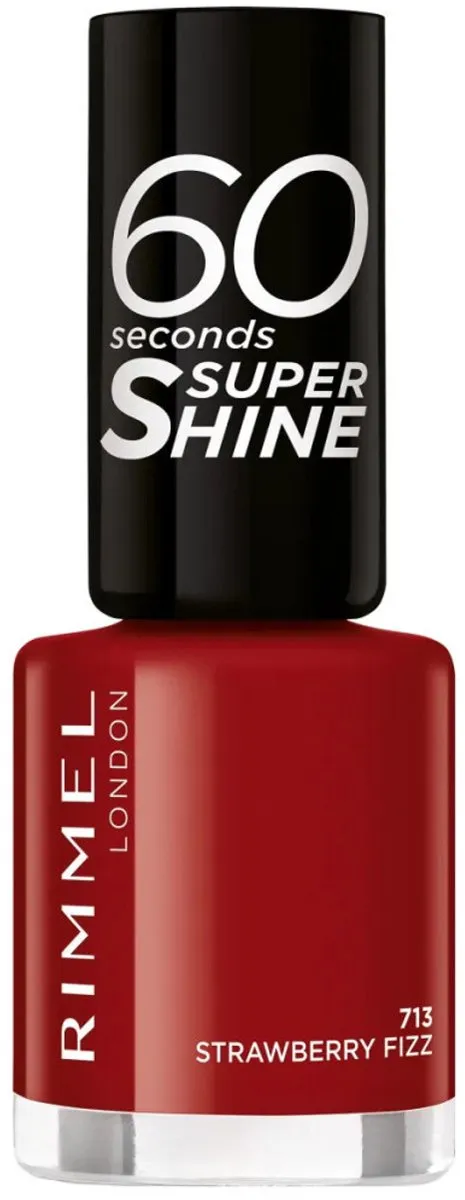 Rimmel London 60 Seconds Nagellak 713 Strawberry Fizz - 8ml