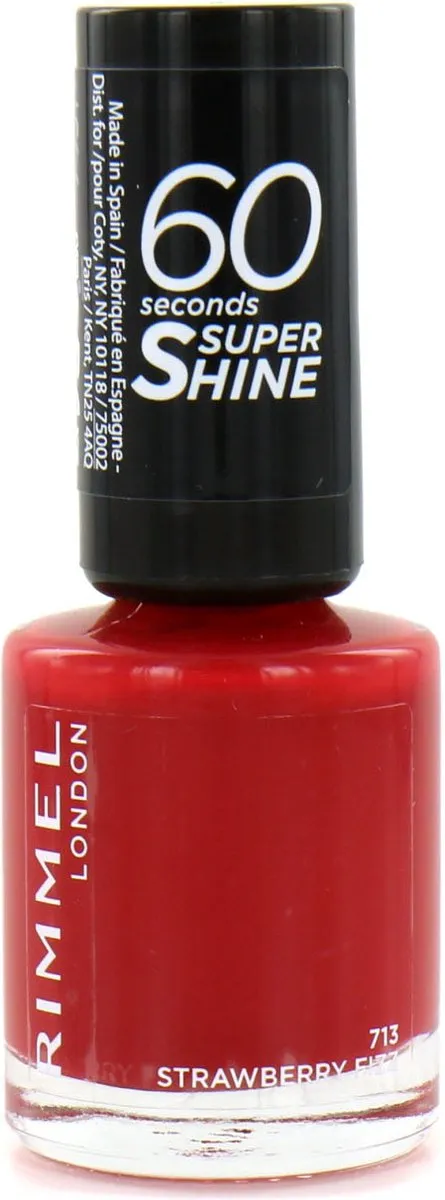 Rimmel London 60 Seconds Nagellak 713 Strawberry Fizz