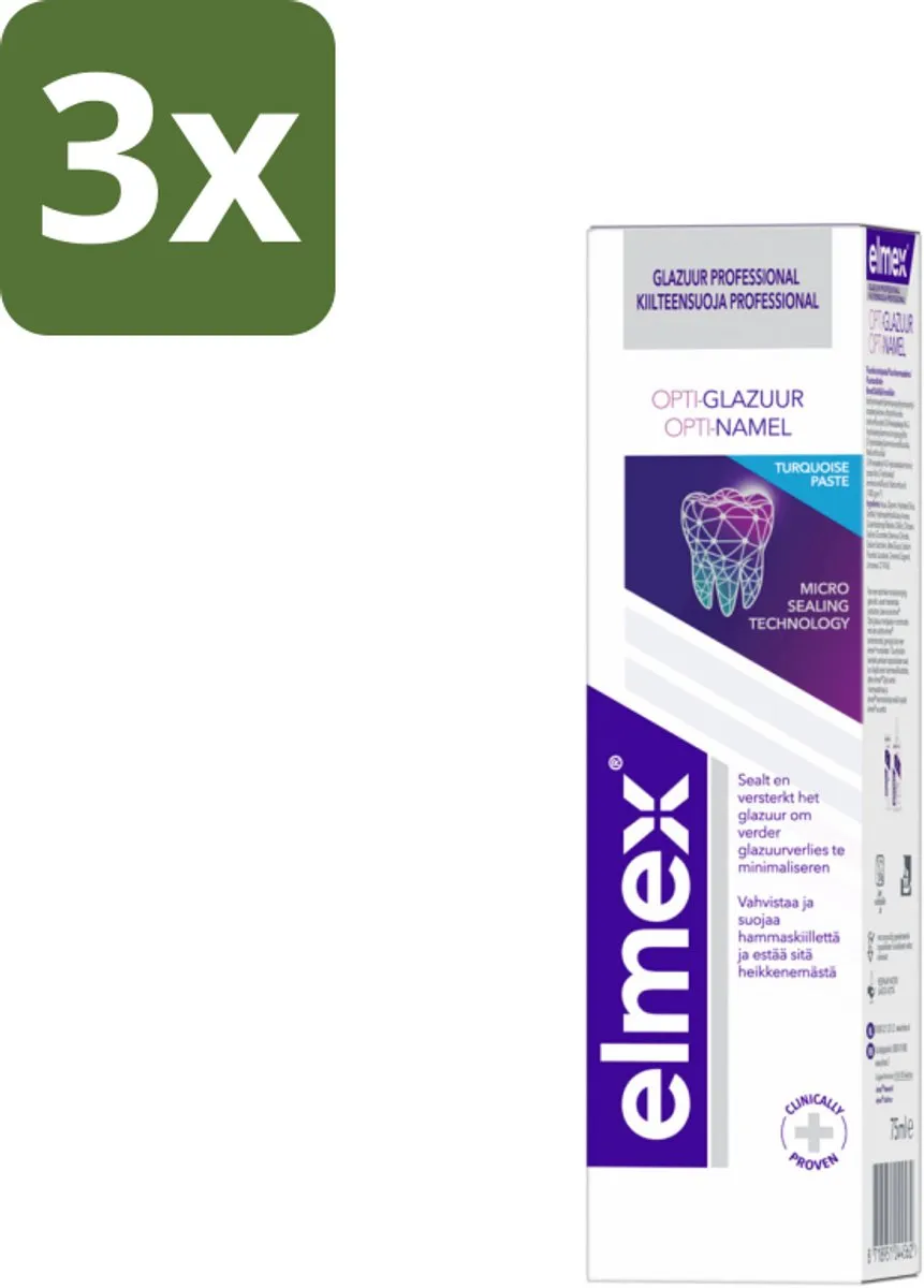Elmex Tandpasta Glazuur Professional Opti-Glazuur 75ml