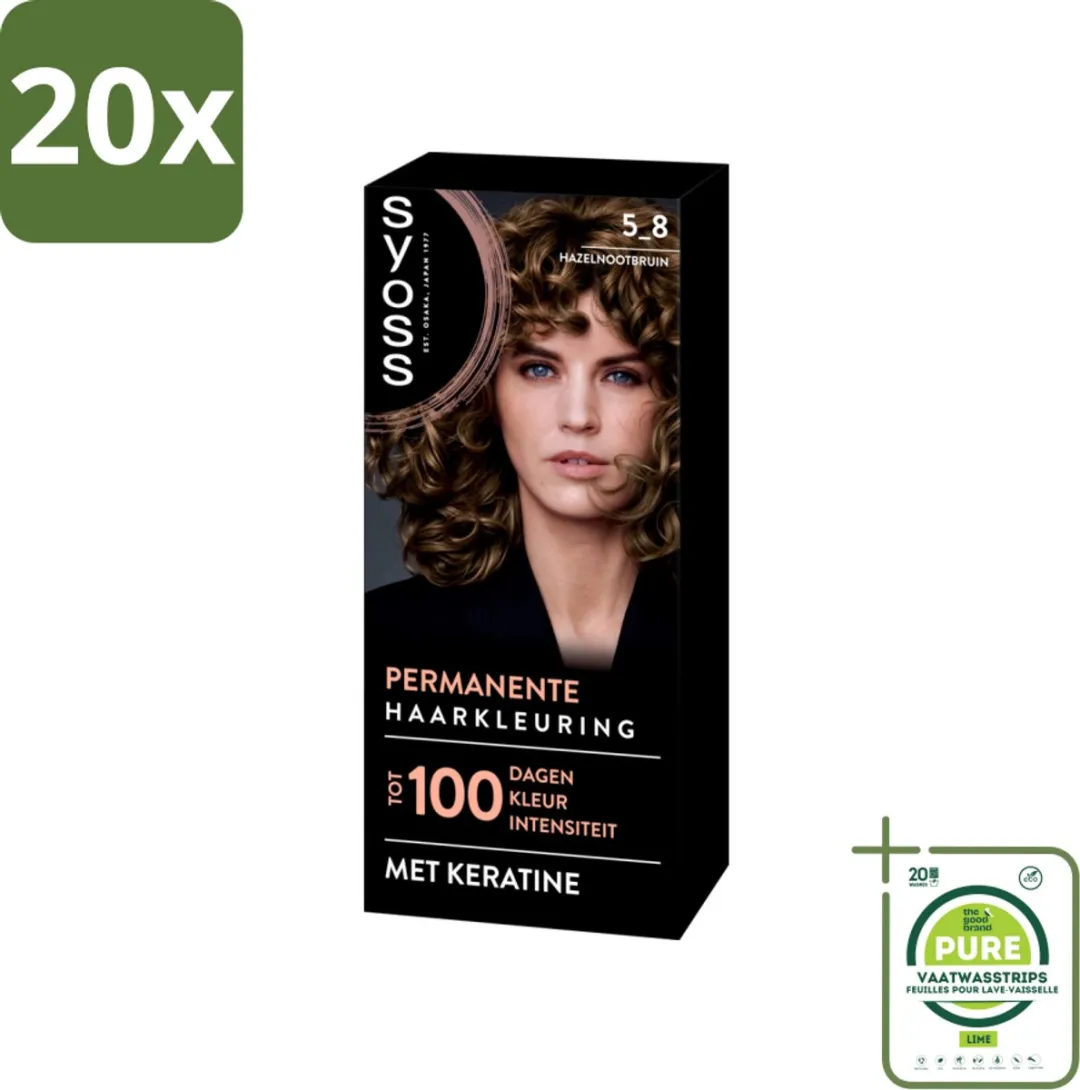 SYOSS Coloration 5-8 Hazelnootbruin Haarverf