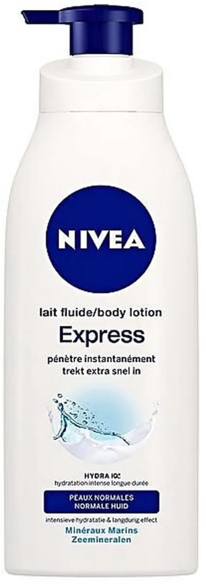 NIVEA Express Hydraterende Bodylotion 400ml - Zee Mineralen