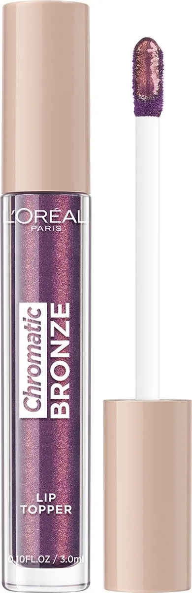 L'Oréal Paris Chromatic Bronze Strobing Lipgloss 03 Purple Fizz - 14ml
