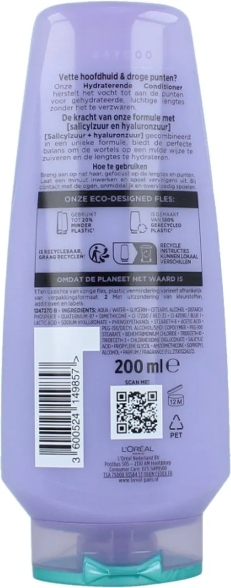 L'Oréal Paris Elvive Hyaluron Conditioner 200ml