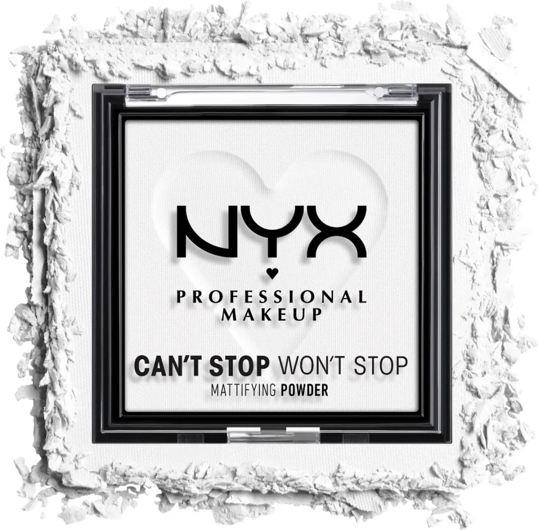 NYX Can't Stop Won't Stop Mattifying Powder Brightening Translucent 6g